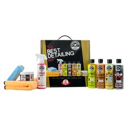Detailing Kit, Car Wash, Wax, Instant Detailer, Polishing Pad, Tire Care, Microfiber Towels, 8 Pieces, Kit