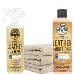 Detailing Kit, Leather Care Bundle, Leather Cleaner, Leather Conditioner, Microfiber Towels, Kit