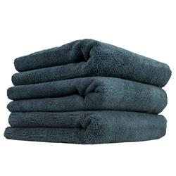 Towels, 704 Black Monster Edgeless Microfiber Towels, Set of 3