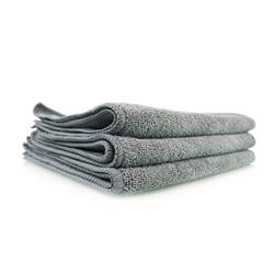 Drying Towels, Workhorse Professional Grade Microfiber Towels, Gray, 16 in. x 16 in., Set of 3