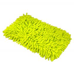 Car Wash Mitts and Pads, Chenille Microfiber Wash Pad, Green Each