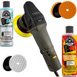 Detailing Kit, TorqX Bundle, Orbital Polisher, Polishing Pads, Polishing Compound, Kit