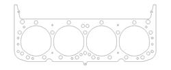 Head Gasket, MLS, 4.060 in. Bore, .023 in. Compressed Thickness, Chevy, Each