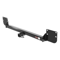 Receiver Hitch, Rear, Class 1, Black Powdercoated, 1 1/4 in. Square Receiver Style, Mini, Each