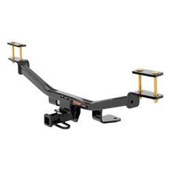 Trailer Hitch, Class I, 1-1/4 in. Receiver, Black, Square Tube, Ball Mount, Audi, Each