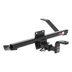 Trailer Hitch, Class I, 1 1/4 in. Receiver, Black Powdercoated, Saab, Each