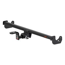 Receiver Hitch, Class I, 1 1/4 in. Receiver, Square Tube Welded, Black Powdercoated, with Old-Style Ball Mount, Toyota, Yaris, Each