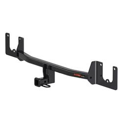 Receiver Hitch, Class I, 1 1/4 in. Receiver, Square Tube Welded, Black Powdercoated, Toyota, Prius C, Each