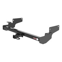 Trailer Hitch, Class II, 1-1/4 in. Receiver, Black, Square Tube, Ball Mount, Cadillac, Each