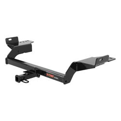 Trailer Hitch, Class II, 1 1/4 in. Receiver, Black Powdercoated, Ford, Each