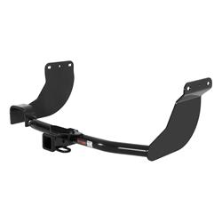 Trailer Hitch, Class III, 2 in. Receiver, Black, Round Tube, Ford, Each