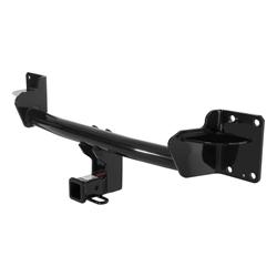 Trailer Hitch, Class III, 2 in. Receiver, Black, Round Tube, BMW, Each