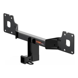 Receiver Hitch, Class III, 2 in. Receiver, Square Tube Welded, Black Powdercoated, Jaguar, F-Pace, Each
