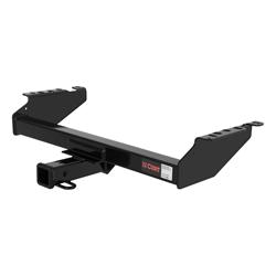 Trailer Hitch, Class III, 2 in. Receiver, Black, Square Tube, Dodge/Ford, Each