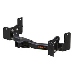 Receiver Hitch, Class III, 2 in. Receiver, Square Tube Welded, Black Powdercoated, Ford, F-150, Each