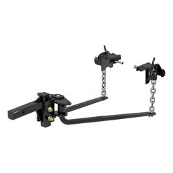 Weight Distribution Hitch, Round Bar, 600 lbs. Tongue Weight, 6,000 lbs. Gross Trailer Weight, Kit