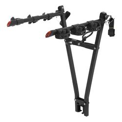 Bike Racks, CURT Clamp-On Bike Rack, Frame-Style Bike Rack, Hitch Ball Mount, 2 in. Hitch Ball Mount Size, 3 Bike Capacity, Steel, Black, Each