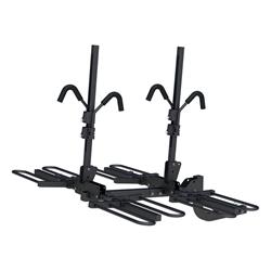 Bike Racks, CURT Tray-Style Bike Rack, Platform-Style Bike Rack, Hitch Mount, 2 in. Receiver Size, 4 Bike Capacity, Steel, Black, Each