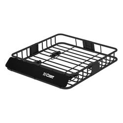 Cargo Rack, Roof Mounted, Steel, Black Powdercoated, 41.5 in. Length, 37 in. Width, 4 in. Height, Kit