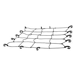 Cargo Net, Shock Cord, Black, 38 in. Width, 44 in. Length, Each