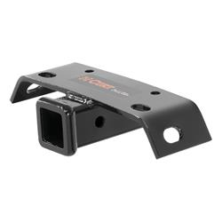 Trailer Hitch, Step Bumper, V-5 Rated, Black, 2 in. Square Receiver, 8-1/2 in. Bolt Pattern, Universal, Each