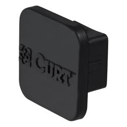 Receiver Hitch Cover, 1-1/4 in. x 1-1/4 in., Rubber, Black, Universal, Each