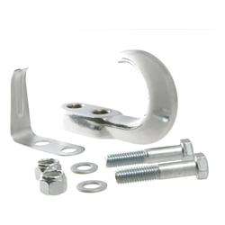 Tow Hook, Chrome, with Hardware