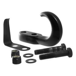 Tow Hook, Forged, Heat Treated, Black, 10.000 lb. GTW, Hardware, Each