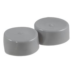 Dust Cover, Rubber, Gray, 1.980 in. Diameter, Pair