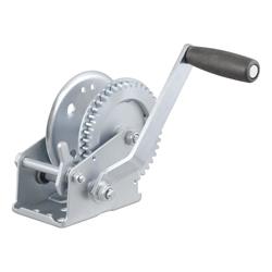 Hand Winch, Manual, 4.2:1 Gear Reduction Ratio, 1,200 lbs. Pull Rating, 7.50 in. Handle Length, Each