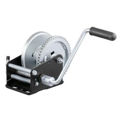 Hand Winch, Manual, 5.1:1 Gear Reduction Ratio, 1,700 lbs. Pull Rating, 8.00 in. Handle Length, Each