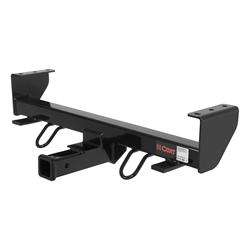 Trailer Hitch, Class III, 2 in. Receiver, Black Powdercoated, Front Mount, Dodge, Jeep, Each