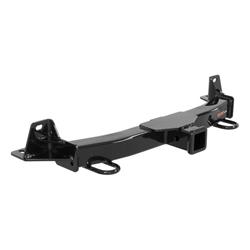 Receiver Hitch, Class III, Front Location, 2 in. Receiver, Square Tube Welded, Black Powdercoated, Each