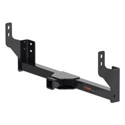 Receiver Hitch, Front, 2 in. Square, 500 lb. Max Tongue, 5,000 lb. Max Trailer, Square Tube Welded, Black Powdercoated, Ram, Each