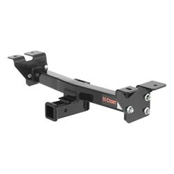 Trailer Hitch, Class III, Front Receiver, 2 in. Receiver, Black, Square Tube, Cadillac, Chevy, GMC, Each