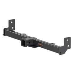 Receiver Hitch, Front Location, 2 in. Receiver, Square Tube Welded, Black Powdercoated, Jeep, Each