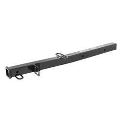 Receiver Hitch Adapter, 2.00 in. To 2.50 in., Steel, Black Powdercoated, 34.00 in. Length, Each