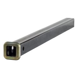 Receiver Tube, Steel, Natural, 24 in. Length, for 1 1/4 in. Receiver Size, Each