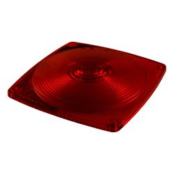 Trailer Light Lens, Replacement, Rear, Plastic, Red, for Curt Lamp Model 53440 or 53441, Each