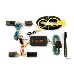 Vehicle Towing Harness Adapter, T-Connector, 3-Wire System, Circuit Protected Converter, Chrysler/Dodge, Each