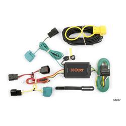 Vehicle Towing Harness Adapter, T-Connector, 3-Wire System, Circuit Protected Converter, Dodge, Each