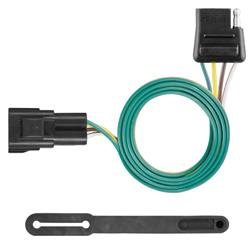 Vehicle Towing Harness Adapter, Trailer Adapter, Stock Connector to 4-Way Flat, Chevy, GMC, Cadillac, Each