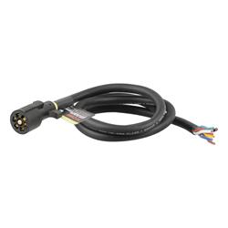 Trailer Wiring Harness, Main Type, 72 in. Length, Female Seven Pin Lamp Connection, Each