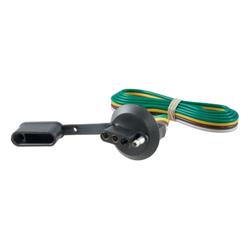 Vehicle Towing Harness Adapter, 4 Flat to 4 Flat