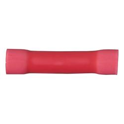Wiring Connectors, Female Type, Butt Connector Style, 18 To 22-gauge, Red, Set of 100