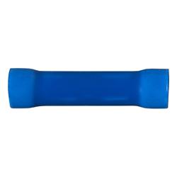 Wiring Connectors, Female Type, Butt Connector Style, 14 To 16-gauge, Blue, Set of 100