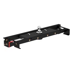 Gooseneck Hitch, Double-Lock, Bed Location, Steel, Carbide Powdercoated, Ford, Kit