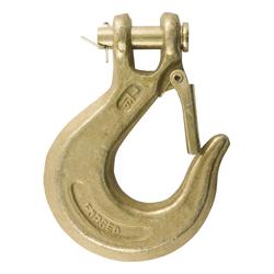 Safety Chain, Clevis Grab Hook, 7/16 in., 40,000 lb. Workload, Zinc, Each