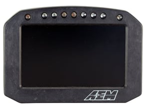 5-inch diagonal screen, carbon fiber enclosure, GPS antenna and wiring harness included, Does Not Include Buttons (See PN 30-3610)