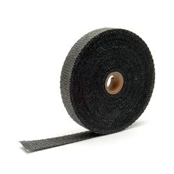 Exhaust and Header Wrap, Fiberglass Composite, Black, 1 in. Wide x 50 ft., Each